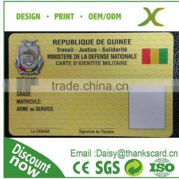 Free Design~~~!!! Plastic Indentify card/ PVC ID card