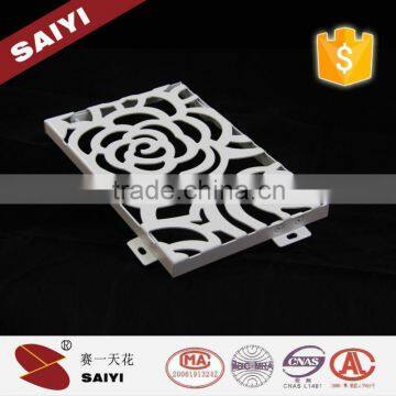 Difference style Art carving aluminum plate, decoration aluminum ceiling, customizable aluminum celing.