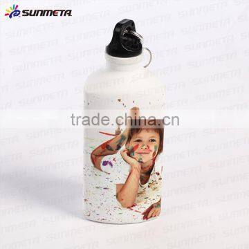 Sunmeta factory supply blank 500ml triangle shape sublimation aluminum sports bottle(LH-05)