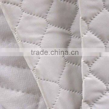White Hotel Bedding Waterproof Cotton Quilting Fabric photo-3