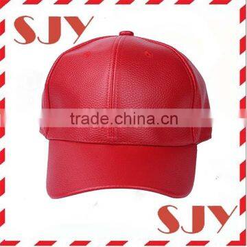 Blank Wholesale Men and Women Genuine Leather Snapback Hat photo-2