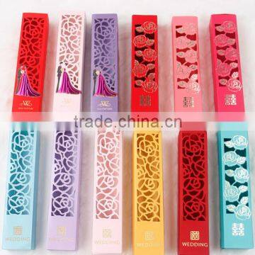 Hot Sale Laser Cut Party Gift Boxes Personalized Wedding Favor Boxes photo-2