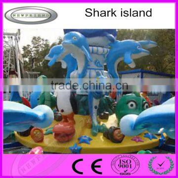 Manufacturer China Amusement Rides Water Kids Game Fight Shark Island For Sale