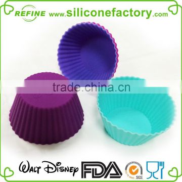 Traditional platinum DGCCRF food grade custom silicone cupcake mould