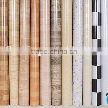 0.35mm plastic flooring and non-woven fabric flooring roll