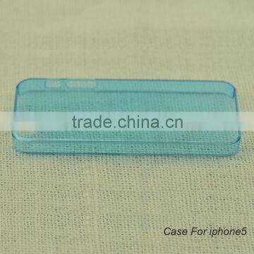 Custom phone transparent case for iphone 5