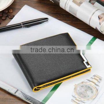 Online Shooping High Quality Money Clip Leather Mens Wallet Brand Baellerry photo-4