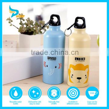 Food Grade Aluminum Bottle / Eco-Friendly 750ML aluminum Sports Water Bottle BPA Free Bottles