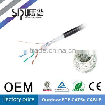 SIPU outdoor cat5e cat6 utp/ftp lan cable/network cable braided