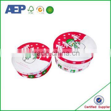 Round Shape Costom Made Printed High Quality Round Cardboard Gift Box With Competitive Price photo-6