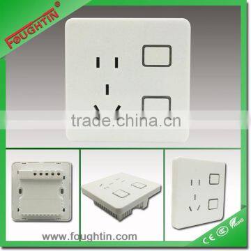 Wifi Smart Switch Socket With Light 5pin Wall Socket