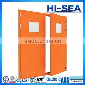 ABS CCS BV Marine A60 A30 A15 B15 B0 Double-Leaf Steel Fire Door for Ship photo-5