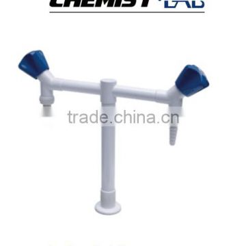 Wall Mounted Solid Brass 2-way High Pressure Lab Water Faucets in Industrial/Physics/Chemistry/Maths Laboratory