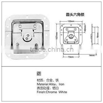 Flight case lock, drawer lock, cabinet lock