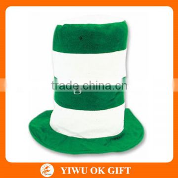 St Patrick's Day Green And White Top Hat