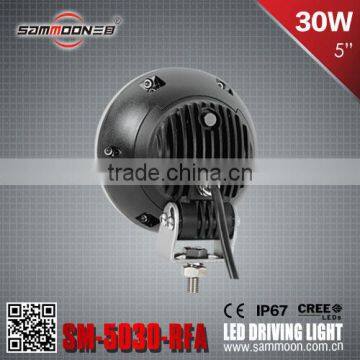 5 Inch 30W Round LED Driving Light Work Light NEW 2015 SAMMOON HOT SALE photo-4