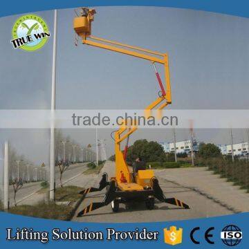 Popular Flodable Trailer mounted boom lift for Aerial work made in China