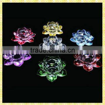 Wholesale Crystal Candle Holders Wedding Table Decorations For Party Decoration