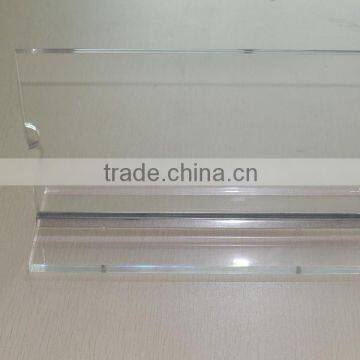 Cheap China Custom Clear Acrylic Card Holder / Menu Holder photo-5