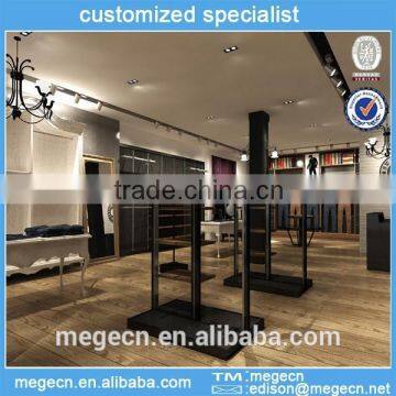 clothing store designs wood display stands