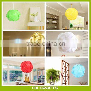 30pcs S M L Jigsaw Light Lamp Shade Elements Modern IQ Puzzle Ceiling Lampshade photo-3
