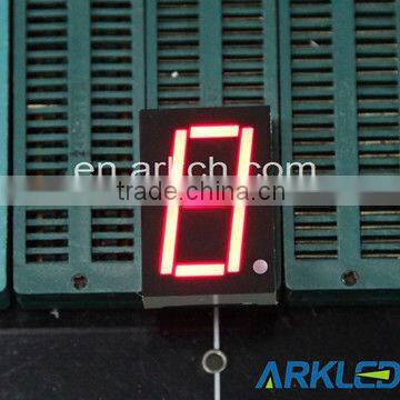 High brightness led 1 digit 1" 7 segment display