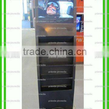 19" Black Folder Standing digital signage software