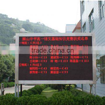 Hot sale products electronic programmable digital led moving message display sign