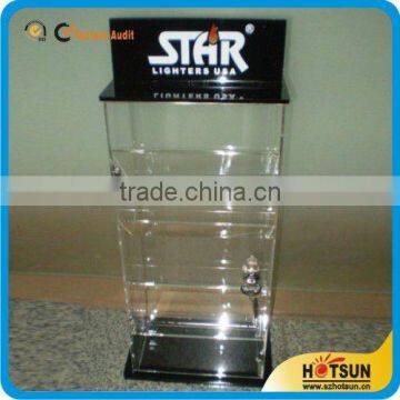 hot sale acrylic lighter display rack