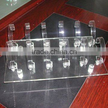 acrylic watch display with C cicle