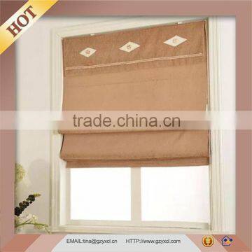 Chinese Style Horizontal Design Ready Made Roman Blind