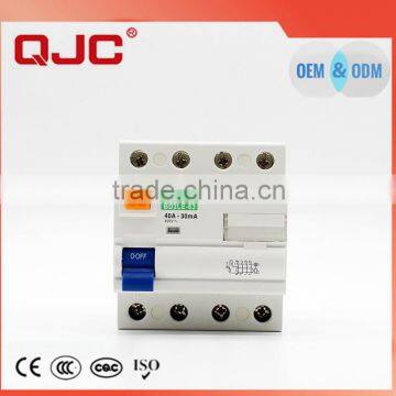 400V 40A-30mA RCCB in electromagnetic type