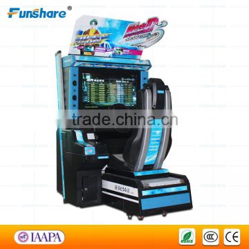 Funshare popular coin operated car driving simulator arcade car racing game machine for sale