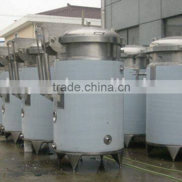 stainless steel vacuum extraction tank