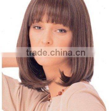 Unique Hair Style Wigs With Hair Bangs - Elegant Lady wigs