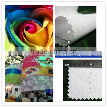 145 GSM 100% polyester 126 inch width peacock printing fabric for lamp cloth