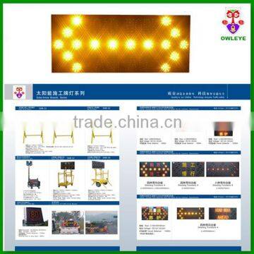 Aluminum Frame Solar LED Flashing Traffic Signs Manufacturer photo-4