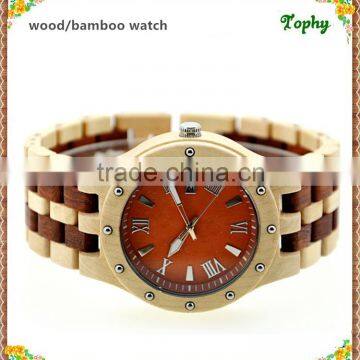 Factory Direct & Best Price Fashion Wrist Watch Wholesale Custom Luxury Wood Watch
