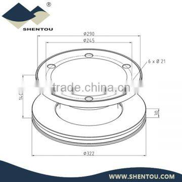 Renault Brake Disc 50.10.260.102