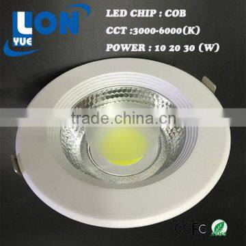 LED CEILING LIHGT 10W 20W 30W COB LED DOWNLIGHT WITH HIGH QUANLITY led panel light