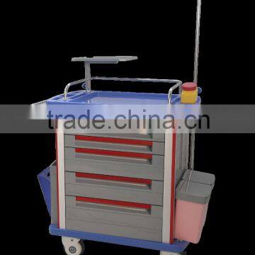 KL-ET85 Hospital Medical ABS Clinical Treatment Cart