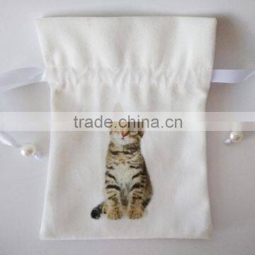 Any Size And Desgin Custom Digital Printing Drawstring Bag photo-2