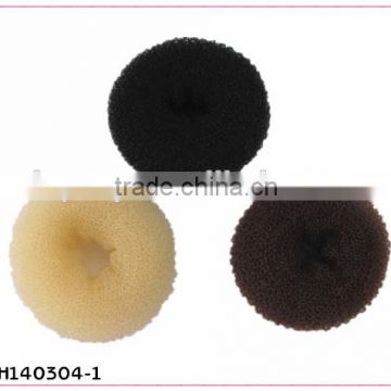 2014 hot sale Sponge Black Hair Bun Manufacturer