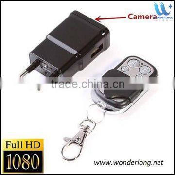 Mini 1080P 30FPS HD SPY DVR Hidden Camera USB EU US Plug Charger Video Recorder Cam