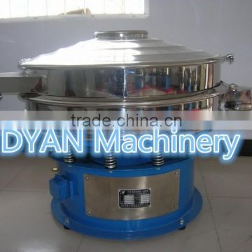 Round vibrating screen for wood powder