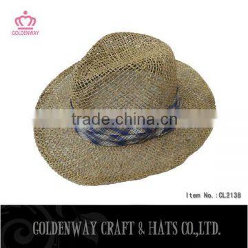 summer cowboy hats for sale mexican 100% straw cowboy hat