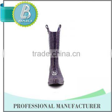 High Quality Beautiful High Heels Designer Rain Boots
