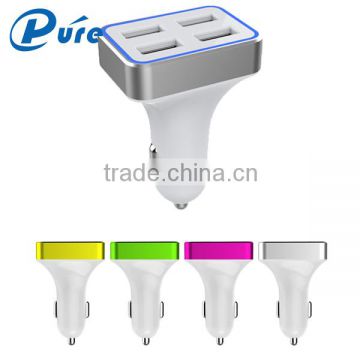 Starting Car Charger 4 Port Car Charger Portable Cell Phone Charger