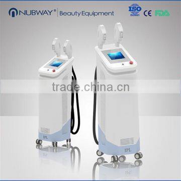 Two multifunctional handles SHR hair removal machine shr ipl laser hair removal machine for sale