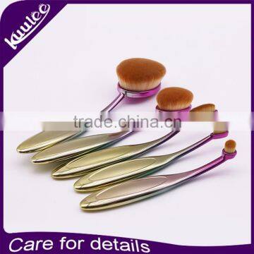 High Quality Hot Sale New Professional Popular Cosmetics Oval Makeup Brush Set